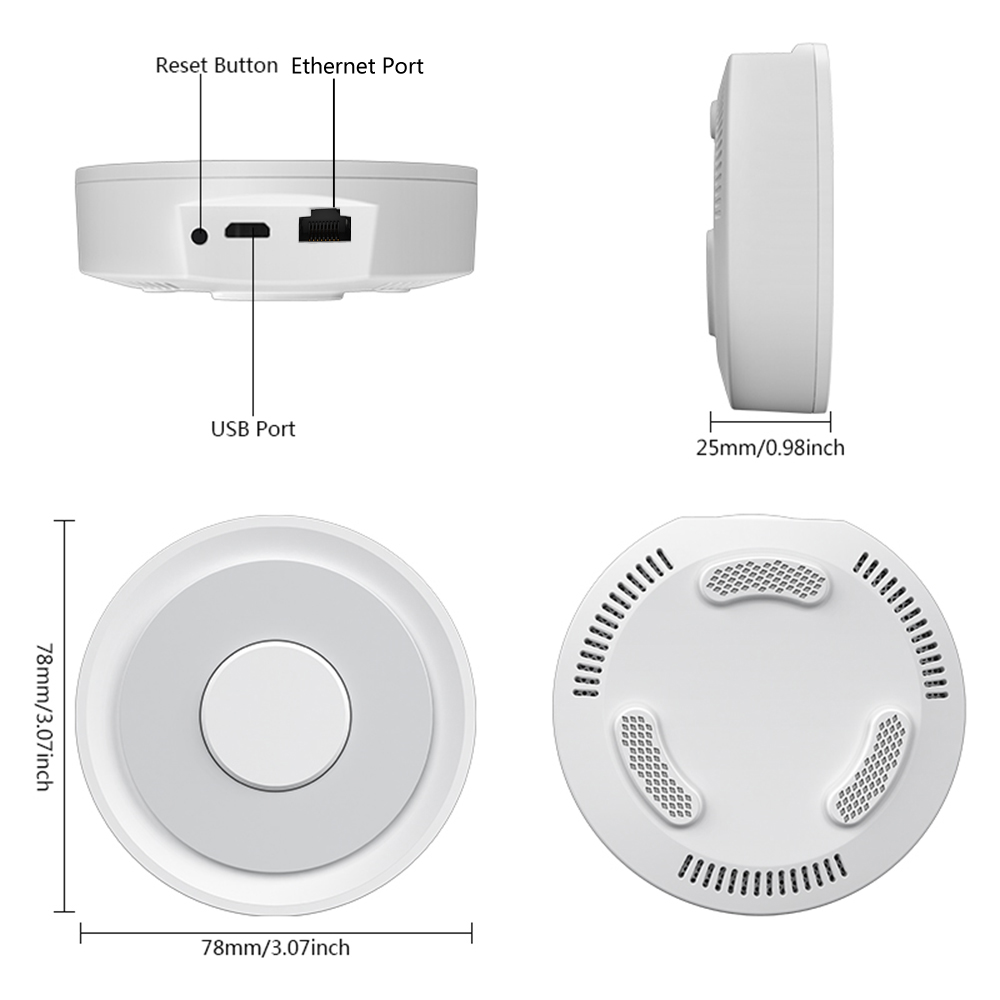 Tuya zigbee gateway inteligent - Home Automation Diy Kit avaliação e preço