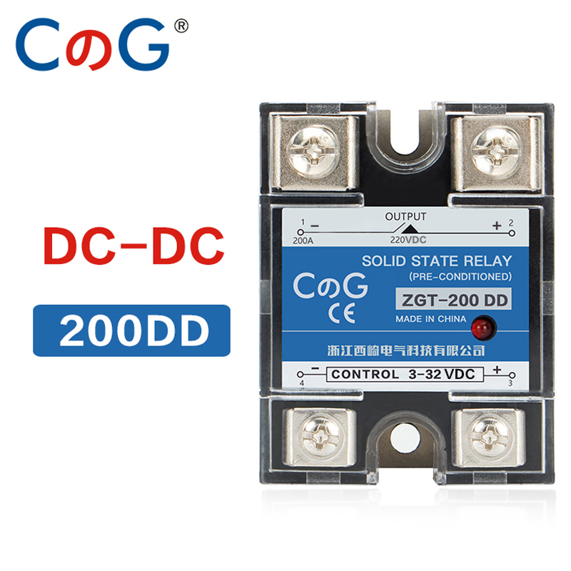 CG SSR-200DD 200A 220V 380V 60 - Shelly Relay Module avaliação e preço